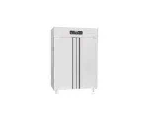 Lire la suite à propos de l’article Congélateur Inox Vertical 2 portes : Volume Net 900 litres